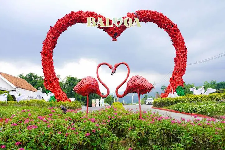 Batu Love Garden Baloga Wisata Taman Bunga di Malang