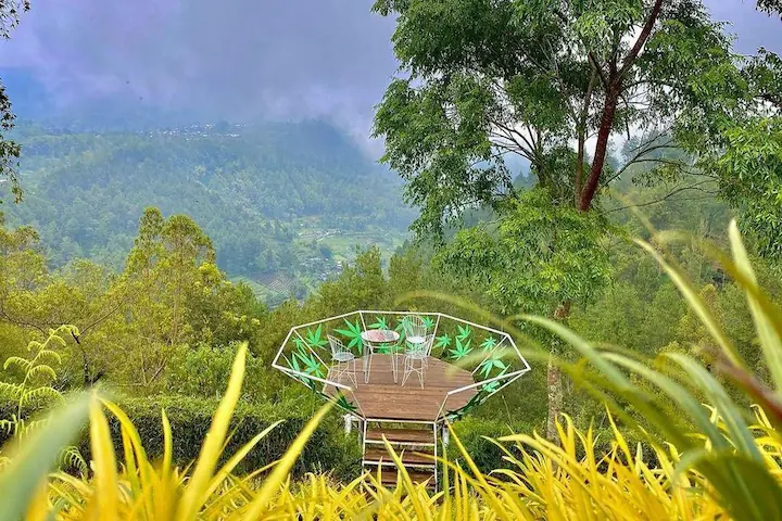 Taman Langit Gunung Banyak Wisata Taman Bunga di Malang